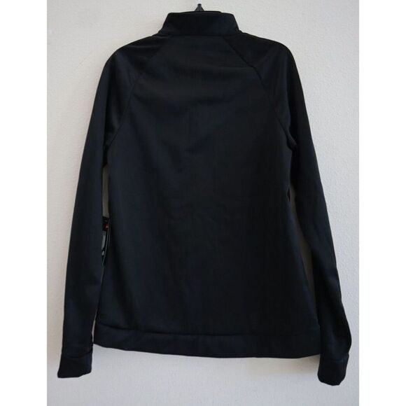Nike Therma 897186-010 Women’s Sz XS Black DRI-FIT 1/4 Zip Pullover Training Top - Picture 2 of 11